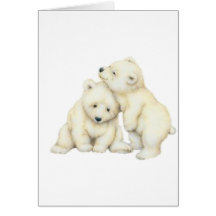 Polar Bear Cubs Cards