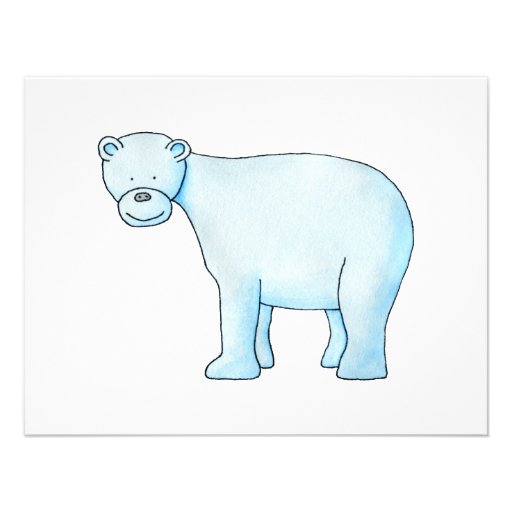 Polar Bear. Custom Announcements