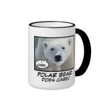 Polar Bear Does Care ! mug