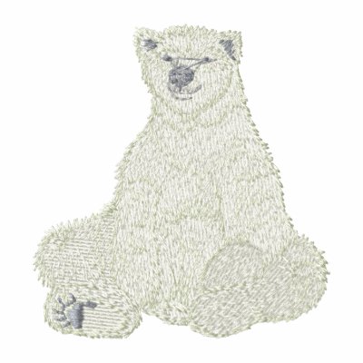 Polar Bear embroidered shirts