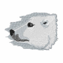 Polar Bear embroidered shirts