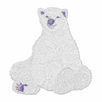 Polar Bear embroidered shirts