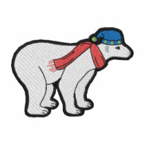 Polar Bear embroidered shirts