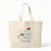 Polar Bear Family bags by tshirtdujour Polar Bear Family bags