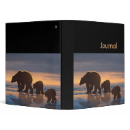 Polar Bear Family Binder binder