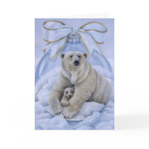 Polar Bear Holiday Card