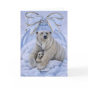 Polar Bear Holiday Card