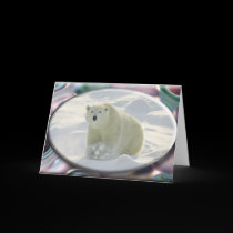 Polar Bear Holiday card #2 cards