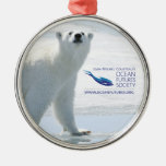 Polar Bear Holiday Ornament