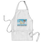 Polar Bear Ice Christmas aprons