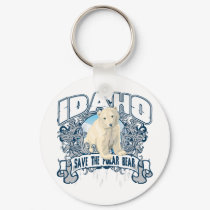 Polar Bear Idaho keychains by Greenpridepolarbear Polar Bear Idaho keychains