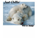 Polar Bear Just Chillin' Gifts t-shirts by WildByDezign Polar Bear Just Chillin' Gifts t-shirts