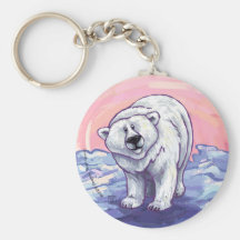 Polar Bear Key Chain