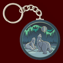 Polar Bear Key Chain Bear Gifts Polar Bear Keychai keychains