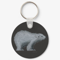 Polar Bear Keychain by Mousefx Polar Bear Keychain