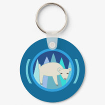 Polar Bear Keychain