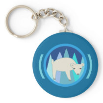 Polar Bear Keychain