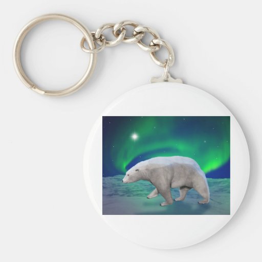 Polar Bear Keychain