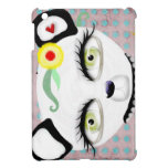 Polar bear long eyelashes ipad mini cases