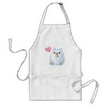 polar bear, polar, bear, kawaii, cute, animal, shave ice, shaveice, snowcone, snow cone, shave, ice, snow, cone, north pole, north, pole, winter, cold, polar bear love, love, heart, kawaii bear, cute bear, kawaii polar bear, cute polar bear, cub