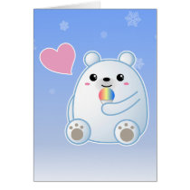 Polar Bear Love Greeting Card