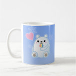 polar bear, polar, bear, kawaii, cute, animal, shave ice, shaveice, snowcone, snow cone, shave, ice, snow, cone, north pole, north, pole, winter, cold, polar bear love, love, heart, kawaii bear, cute bear, kawaii polar bear, cute polar bear, cub