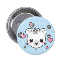 Polar Bear Love buttons
