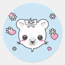 Polar Bear Love stickers