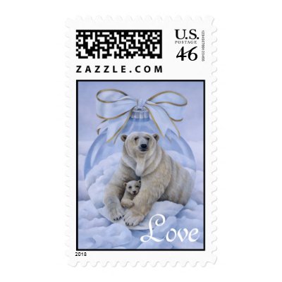 Polar Bear Love Stamp