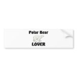 Polar Bear Lover Bumper Stickers
