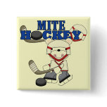 Polar Bear Mites Hockey Tshirts and Gifts Pins