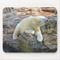 Polar Bear Mousepad by rukeman Polar Bear Mousepad
