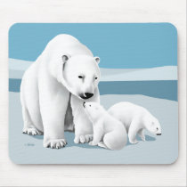 Polar Bear Mousepads mousepads