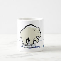 polar bear mug