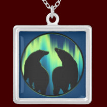 Polar Bear Necklace Wildlife Art Bear Necklace necklaces