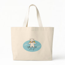 polar bear on cracked ice bags by doonidesignsanimals polar bear on cracked ice bags