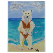 Polar Bear on Vacation letterhead