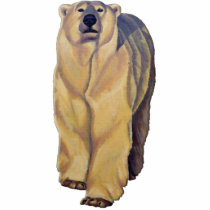 Polar Bear Photo Sculpture Wildlife Art Gifts photo sculptures