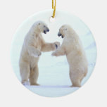 Polar Bear Play Ornament