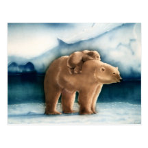 Polar Bear Post Card