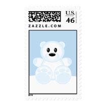 Polar Bear postage by heartlocked Polar Bear postage