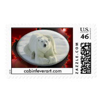 Polar Bear Postage: Alpha Bear