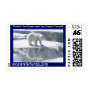 Polar Bear Postage Stamp