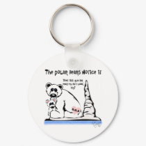 POLAR BEAR S.O.S KEY CHAIN keychains by Stript POLAR BEAR S.O.S KEY CHAIN keychains
