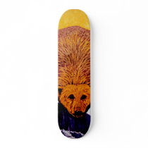 Polar bear skateboard