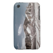 Polar Bear Snow Sculpture iPhone 3 Covers