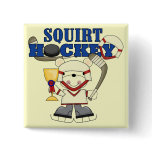 Polar Bear Squirt Hockey Tshirts and Gifts Pins