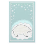 Polar Bear Stationary Custom Stationery