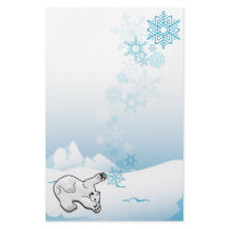 Polar Bear Stationery by zielins3 Polar Bear Stationery