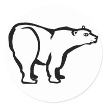 Polar Bear stickers